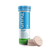 Nuun Active Hydration - Electrolyte Enhanced Drink Tabs, Watermelon, 10 Count