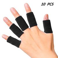 Elastic Finger Sleeves Sports Support Thumb Brace Arthritis Protector Breathable Cover for Trigger Finger, Cracking, Arthritis, Callus