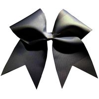Chosen Bows Big Classic Cheer Bow, Black