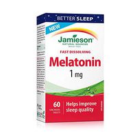 Jamieson Melatonin Fast Dissolving 1mg, 60 sublingual Tablets