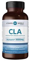 Vitamin World Conjugated Linoleic Acid Myoleptin 1600 mg (Per 2) 180 Rapid Release softgels …