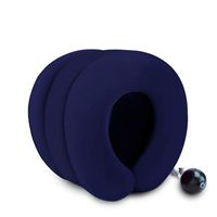Wxnnx Neck Traction Collar Device Inflatable Pillow,Adjustable, for Chronic Cervical and Shoulder Pain,Blue