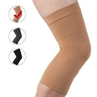 +MD Knee Compression Sleeve (2 Pack) with Gel Pad for Meniscus Tear, Arthritis, ACL, MCL Running, Joint Pain Relief, Injury Recovery,Workout, Basketball, Sports, Knee Support Brace for Men & Women