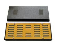 F.e.s.s. Gold/black Humidifier for Cigar Humidor ~ Pick Your Style (Gold Med/large)