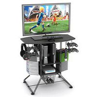 Atlantic TV Stand / Gaming Hub - Carbon Fiber