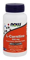 NOW FOODS CARNITINE 500mg 60 VCAPS