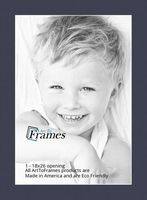 18x26 Midnight Blue / Blue Jay Custom Mat for Picture Frame with 14x22 opening size (Mat Only, Frame NOT Included)
