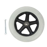 Fenteer Durable Wheelchair Front Casters Replacement Wheels, Wearproof, 8 Inch