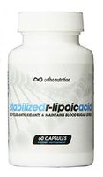 Stabilized R Lipoic Acid - Bioenhanced Na-R-ALA [100 mg, 60 Vegetarian Caps] - Increase glutathione (Liver Health), Insulin Sensitivity & Diabetes (Promotes Healthy Blood Sugar)