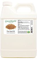 GreenHealth Flax Seed – 32 fl oz (946 ml) Plastic Jug w/Cap – 100% Pure Carrier Oil