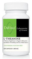 DaVinci LabsL-Theanine 200 mg 120 Vegetarian Capsules