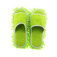 QJSDM Cleaning Tools Multifunction Microfiber Chenille Floor Dust Cleaning Slippers Mop Wipe Shoes Wigs House Home Cloth Clean Cover