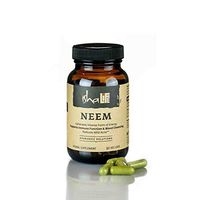 Isha Organic Neem Supplement — Natural Ayurvedic Herbal Cleanser and Purifier: Boosts Immunity - 90 Vegetarian Capsules, 950 mg Each