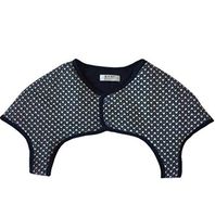 George Jimmy Shoulder Support Unisex Thick Cotton Shoulder Warmers Clothing Shrugs XXL Size(Black)