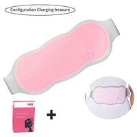 ZZYYZZ Portable Waist Heating Belt Pad, Stomach Pain Relief Women Girls Tummy Warmer Band for Abdominal Menstrual Cramps
