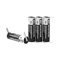 EEMB 3.6V AA Lithium Battery with Tabs ER14505 2600mAh High Capacity Li-SOCl2 Non Rechargeable UL Certified 3.6Volt Lithium Thionyl Chloride Batteries