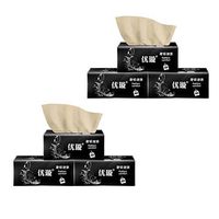 Yiduore Bamboo Facial Tissues Paper Towels Eco-Friendly Tissues Cleaning Face Towel Free Paper 6 Packs