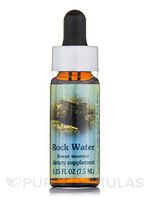 Flower Essence Services Healing Herb Supplement Dropper, Rock Water, 0.25 Fluid Ounce