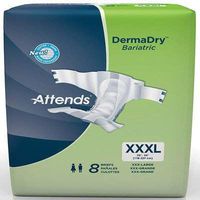 48DD60PK - Attends DermaDry Bariatric Briefs XXX-Large 70 - 90