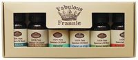 100% Pure Essential Oil First Aid Blend Set - Aches & Pains, Boo Boo, Cold & Flu, Protect (Thieves), Renew, Tension - Great for Aromatherapy