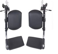 Wheelchair Elevating Legrests with Padded Calf Pads 1 Pair by Healthline Trading