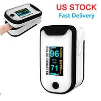 Fingertip Pulse Oximeter Blood Oxygen Sensor,Blood Oxygen Meter,Oxygen Meter Portable Digital Blood Oxygen FDA Approved Pulse Sensor Meter with Alarm and Pulse Rate Monitor for Adults and Children