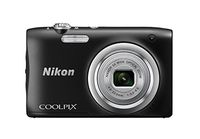 Nikon Coolpix A100 20MP Digital Camera (Black) International Model No Warranty