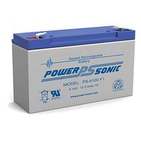 Power Sonic PS-6100 6V 12AH Replacement Battery for Baxter Healthcare UBAT007MC2