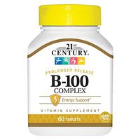 21st Century B 100 Complex Prolonged Release Caplets, 60 Count