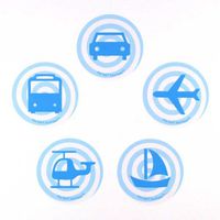 "Vertigo" Barf Bags - Travel & Motion Sickness Bags (5 Bag Variety Pack)