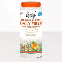 Konsyl Orange Flavor Psyllium Fiber Powder, 538 g (Pack of 3)