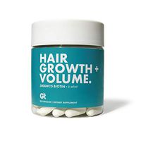 GT - Genesis Today - Hair Growth & Volume – High Potency 5,000 mcg Biotin Folate Healthy Hair Vitamin – 90 Capsules