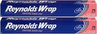 Reynolds Wrap Standard Aluminum Foil, 75 Square Feet,2 Pack