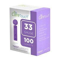 Twist Top Lancets, 33 Gauge - 100 Lancets