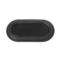 XISAOK 1 Piece Bass Speaker Vibration Plate Loudspeaker Passive Radiator Auxiliary Bass Metal Rubber