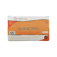 Ibuprofen 200mg Travel Packets with Dispenser Box - Great for First Aid Kit and workplaces - 50 Packets of 2