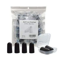 31 Pairs Earplugs for Noise Reduction Disposable Ultra Soft Foam Ear Plugs for Hearing Protection Sound Blocking Snoring Hunting Sleeping Shooting Swimming Working Concerts