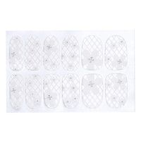 Kinrui Nail Art Tips Lace Diamond Flower Stickers (As Shown)