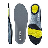 Grey Size 10 Running Shoes Inserts for Men Women, Athletic Arch Comfort Insole