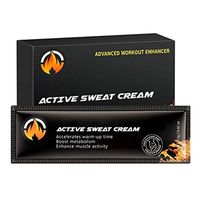 kebyy 10Pcs/Bag Slimming Cream Sweat Lose Weight Accelerate Muscle Activity Cream