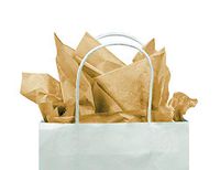 Gift Tissue Paper Bulk - 60-Sheet Natural Brown Gift Wrapping Tissue Paper, 20 x 20 Inches, Gift Bag Tissue Paper Gift Wrap, Premium Quality Tissue Paper, Paper Craft Supplies (Natural, 60 CT)