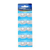 Insten AG4 (1.5V) Alkaline Batteries Coin Button Cell Watch Battery [10 pcs-Pack]
