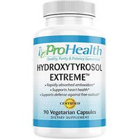 Hydroxytyrosol Extreme with Olea25 by ProHealth (90 Vegetarian Capsules) (Organic Olive Leaf Extract)