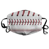 Face Mask Sport Ball Baseball Skin Special Cycling Half Face Earloop Face Mask for Man