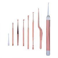Stainless Steel Earpick, Led Earwax Removal Tool Kit For Humans Earwax Cleaning Set With Storage Box Ear Spoon Picker Products Earpick For Adults And Kids