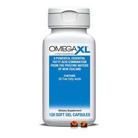 Omega XL 120 Capsules - Green Lipped Mussel New Zealand, Omega 3 Natural Joint Pain Relief & Inflammation Supplement