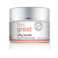 Healtop Silky Hands - All-Natural Hand Cream for Dry Hands 1.69 FL OZ Shea Butter, Calandula Oil, Bees Wax, Palm Oil, Cocounut Oil