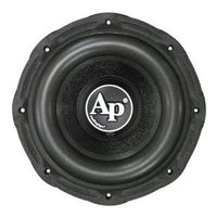 Audiopipe 10" Woofer 800W Max 4 Ohm DVC