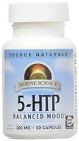 SOURCE NATURALS Serene Science 5-HTP 200 Mg Capsule, 30 Count