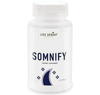 Somnify with Melatonin, GABA, Magnesium and 5-HTP for Insomnia, Jet Lag and Sleep Issues - 60 Softgel Capsules